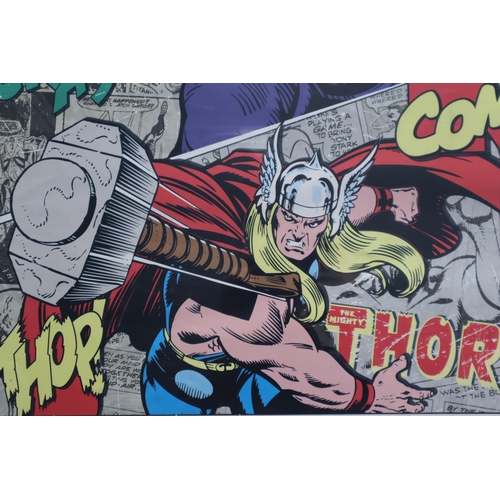 373 - Marvel Comics Poster in a Hanging Frame (28