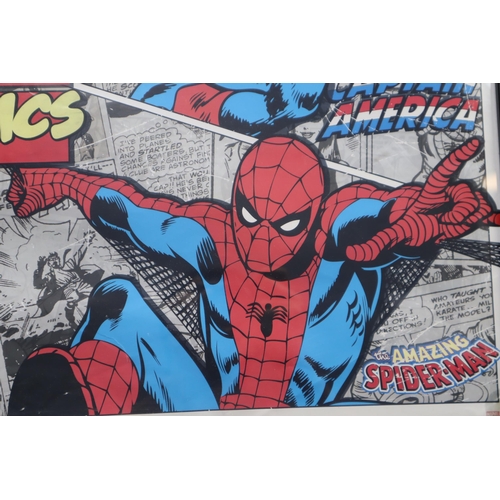 373 - Marvel Comics Poster in a Hanging Frame (28