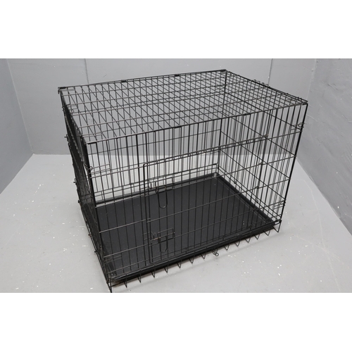 586 - Two Dog Cages, One Medium/Large and The Other Large