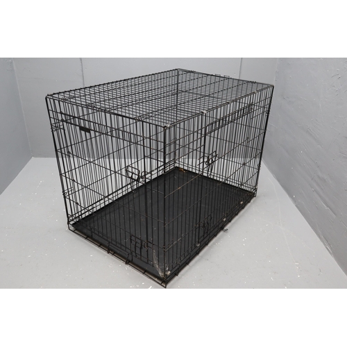 586 - Two Dog Cages, One Medium/Large and The Other Large