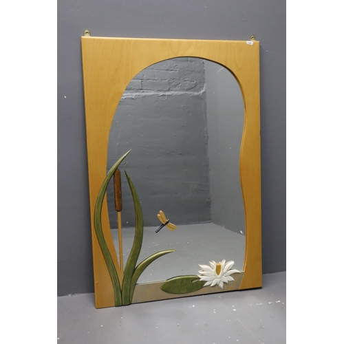 375 - Frankie Martin Handcrafted Mirror in Art Nouveau Style (35