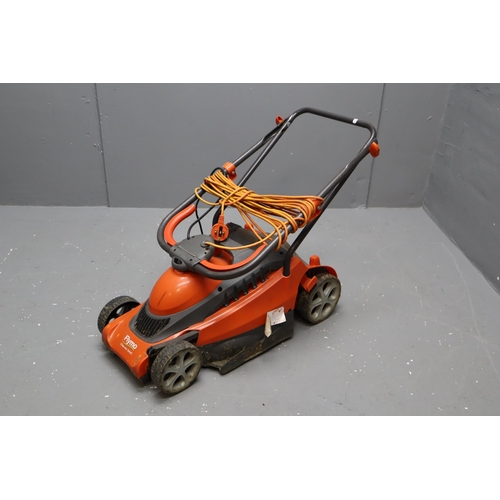 562 - Flymo Chevron 34VC Lawnmower (Powers On When Tested). No Postage