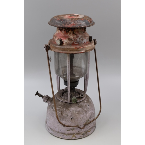 604 - Vintage Paraffin Guardsman's / Tilley Lamp (13.5