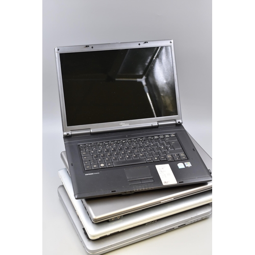 637 - *Spares & Repairs* Two Sony Vaio laptops (one has no screen), HP Compaq 6820s, Fujitsu Siemens l... 