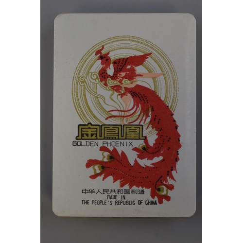 651 - Three Boxes of Golden Phoenix Playing Cards