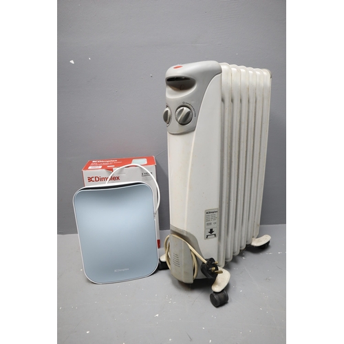 695 - Selection Including DIMPLEX Radiator and DIMPLEX 3 Stage Air Purifier (Both Powers On When Tested)