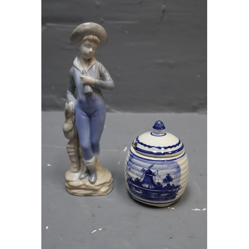 728 - A Selection of Ceramics To Include Carltonware Pedestal Bowl, Wade Whimsies Tortoise (AF), Studio Po... 