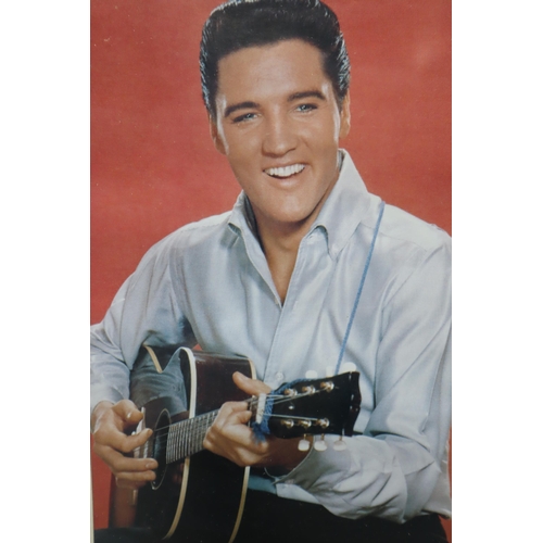 662 - Four Framed and Glazed Pictures of Elvis Presley (16