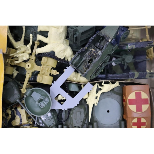 739 - A Large Selection of Various Military Models and Accessories (Mostly Plastic, Some Lead). To Include... 