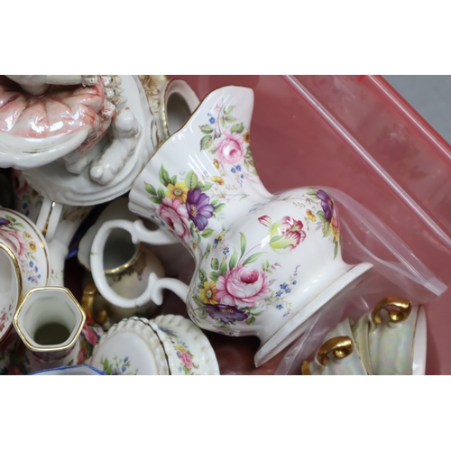 712 - Large Selection of Ceramics to Include Teapots, Sugar Bowls, Milk Jugs, Small Trinket Box and More (... 