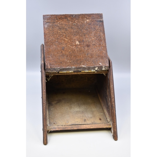 381 - Early 20th Century Victorian Coal Box