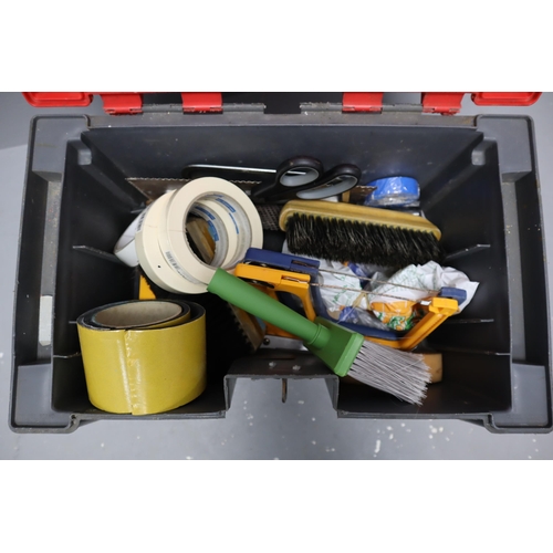 543 - Tool Box Containing Decorators Accessories and Tools