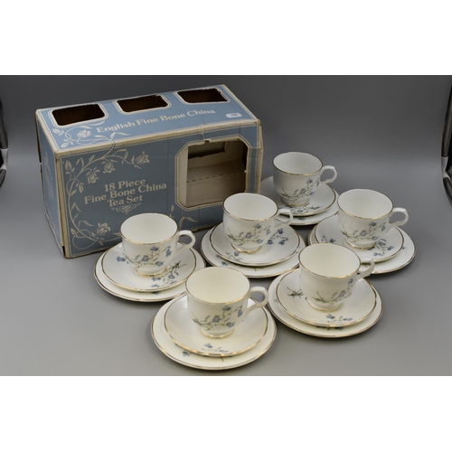 652 - Sadler Wellington 18 Piece Fine Bone China Tea set in Original Box (Unused)