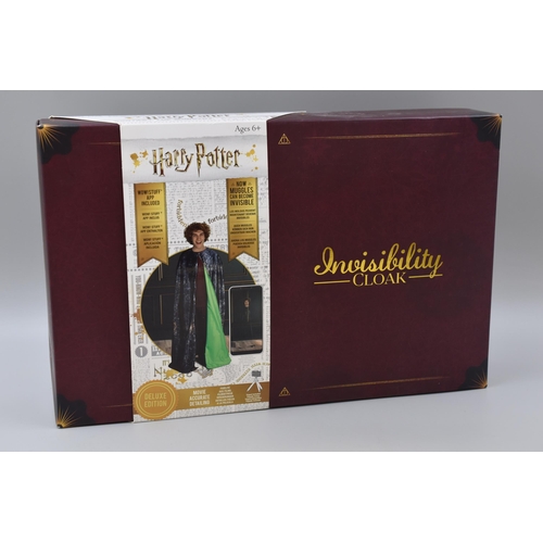 665 - A Harry Potter Invisibility Cloak, In Original Box