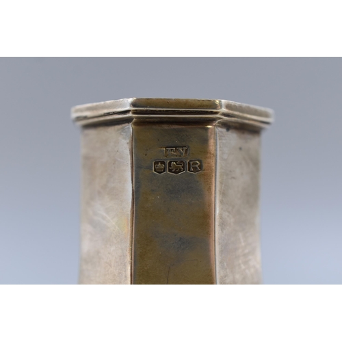 9 - Silver Hallmarked Sugar Shaker (14cm)