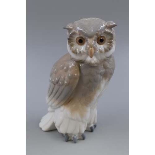 282 - Nao By LLadro Porcelain Owl Figure ( Buho Chico ) Approx 7