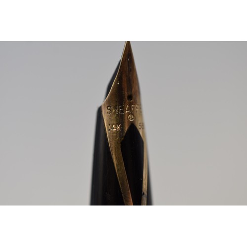 45 - Sheaffer Sterling Silver Fountain Pen with 14ct Gold Nib