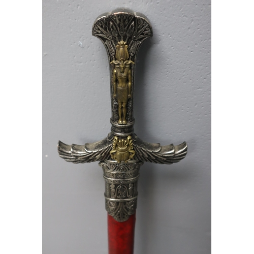 315 - A Replica Ancient Egyptian Style Sword, Approx 35.5