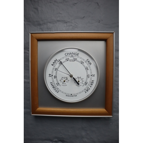 319 - Wall Mounted Barometer, Hygrometer, and Thermometer (8.5