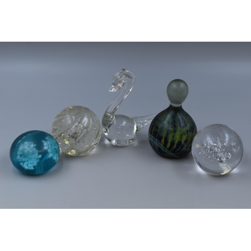 218 - A Selection of Paper Weights to Include Caithness