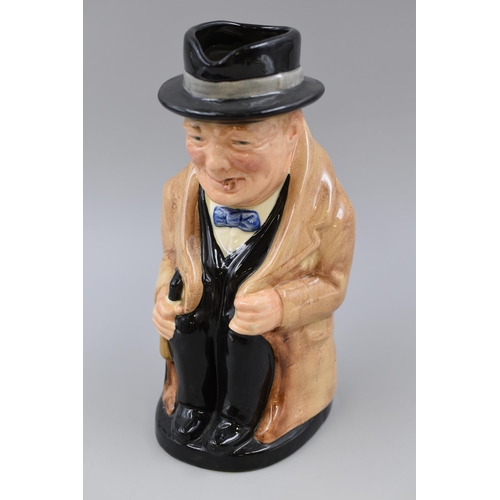 228 - Royal Doulton Winston Churchill Character Jug (9