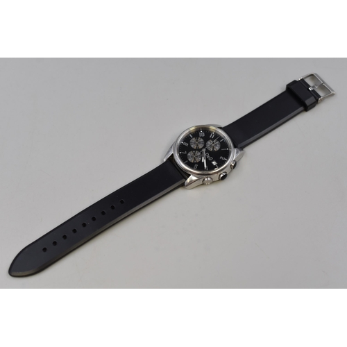 88 - A Dolce & Gabbana 'Time' Black Dial Gent's Quartz Watch