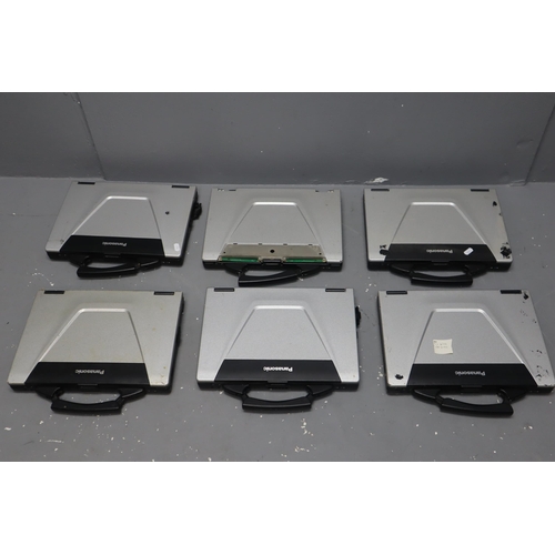 486 - Selection of Panasonic Toughbook CF-52 Laptops (Untested)