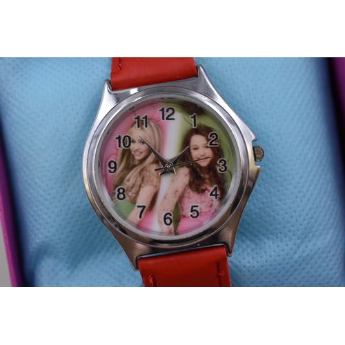 103 - Three Boxed Girl's Hannah Montana Quartz Watches