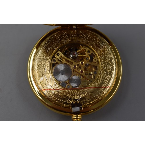 106 - Mechanical Movement Pocket Watch with Chain