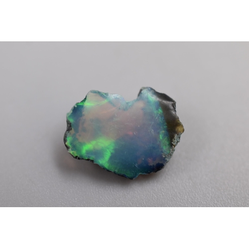 120 - Natural Boulder Opal Chip (.84 grams) Complete with Case