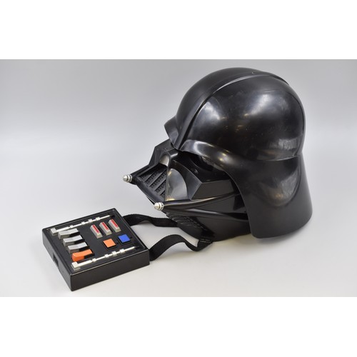 135 - Star Wars Darth Vader Interactive Face Mask (Untested)Strap needs attention (see pics)