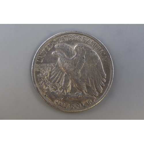 137 - A 1944 Silver USA Half Dollar