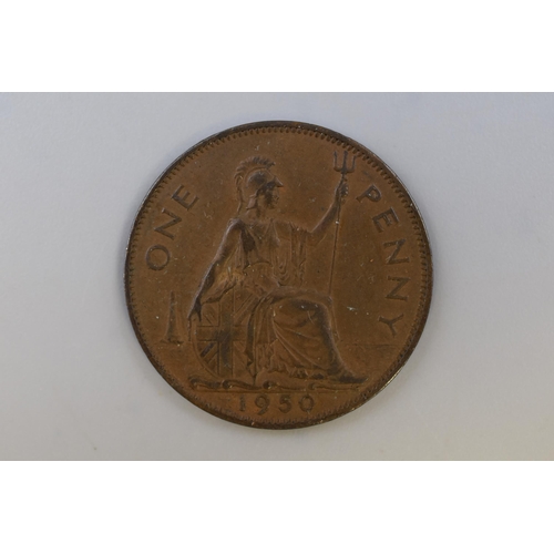 153 - A 1950 (Scarce Date) George VI Penny