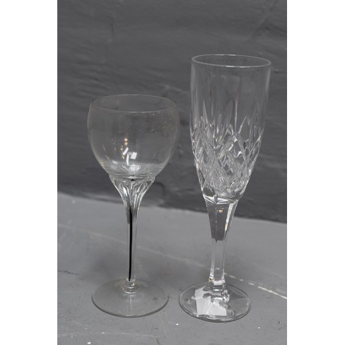 445 - Selection of Crystal Glasses and Cocktail Stirrers