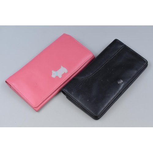 188 - Two Radley Leather Purses, Pink and Black