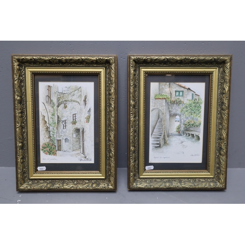 719 - Two Signed Prints in Matching Framed and Glazed Mounts (16