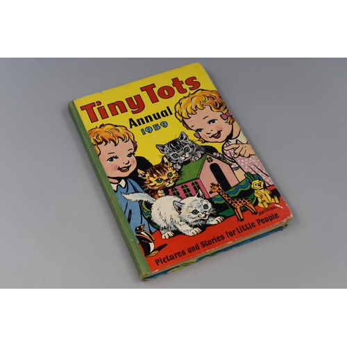 438 - Vintage 1959 Tiny Tots Hardback Annual in Great Condition