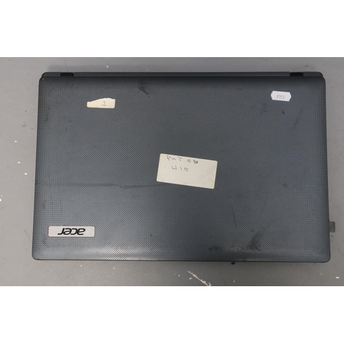 489 - ACER i3 laptop, 250gb HD, 3gb RAM, win7, office, AVG, DVD/CD RW, webcam, external WIFI (working when... 