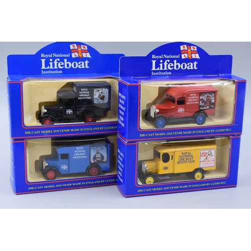 500 - A Selection of Six RNLI Die Cast Vehicles, With Boxed Die Cast West Somerset Train