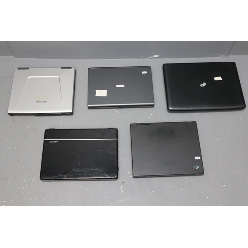 535 - Selection of Laptops Including IBM ThinkPad A22m 2628, Advent, Toshiba EQUIUM M50-216 and More (All ... 