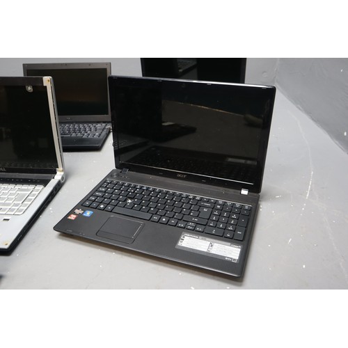 536 - *SPARES AND REPAIRS* 7 laptops, Dell, Samsung, think pad, Toshiba, ACER, *SPARES AND REPAIRS*