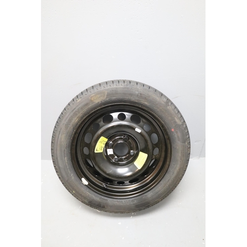 592 - Brand New Spare Steel Rim Four Stud Wheel with 4x108 PCD with a Brand New Michelin 195/55/16 Tyre