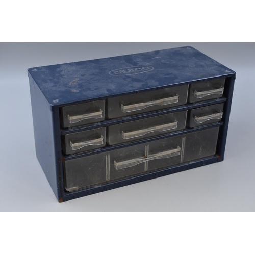 643 - Raaco Seven Drawer Small Part Storage Cabinet