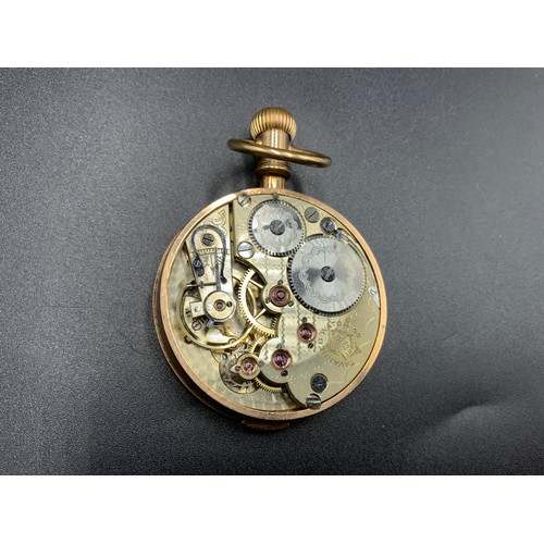 53 - Tavannes Watch Company of Switzerland Rolled Gold Cased Pocket (Working When Tested)