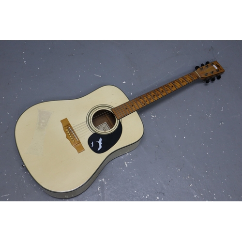 463 - A Marlin ML-Seagull Acoustic Guitar in Cream