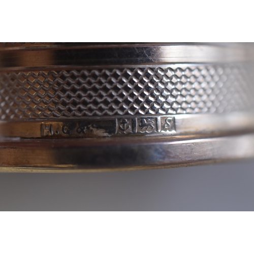 24 - Silver Hallmarked Birmingham Napkin Ring (no monogram)