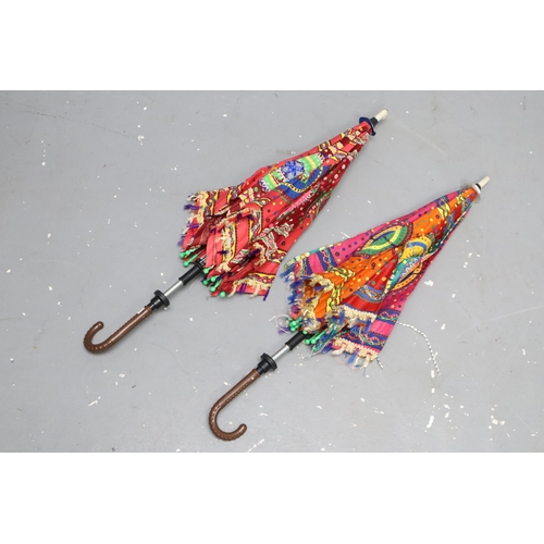 487 - Two Boho Parasols