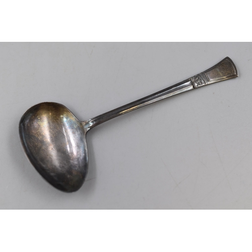 51 - Hallmarked Silver Child's Spoon Complete with Presentation Box