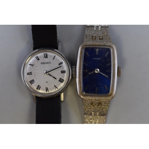 144 - Four Ladies Mechanical Seiko Watches