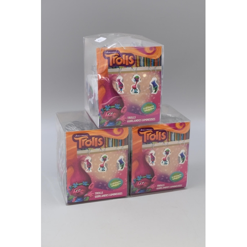 508 - Three New Sets of Battery Operated Troll Fairy Lights